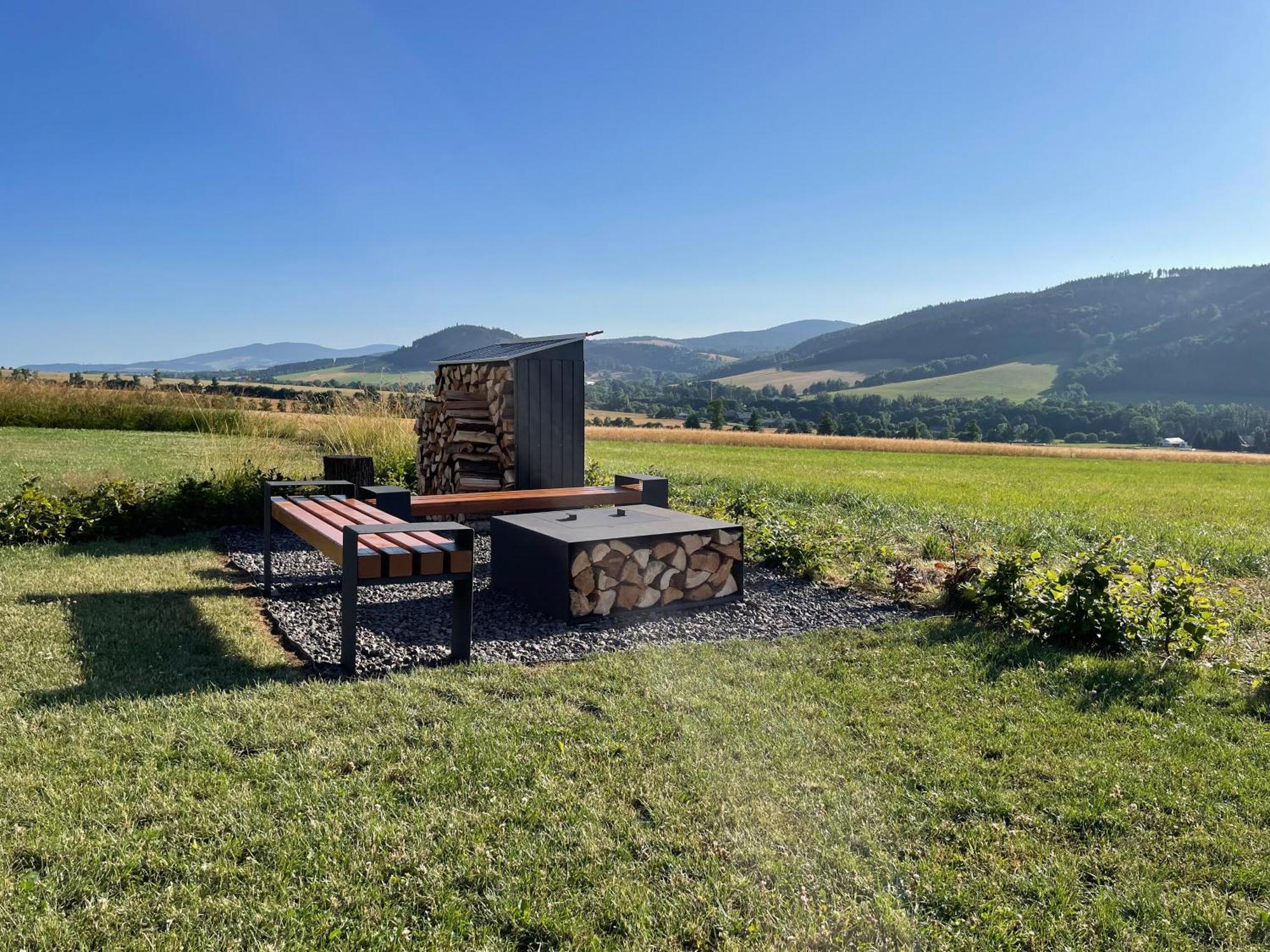 HP APARTMÁNY SKIAREÁL- Buková Hora v Orlických horách Červená Voda Exterior foto