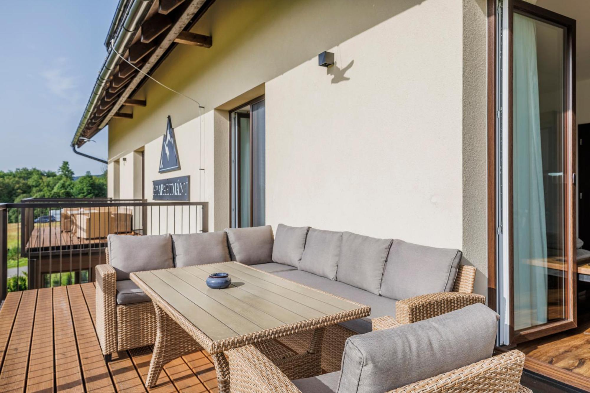 HP APARTMÁNY SKIAREÁL- Buková Hora v Orlických horách Červená Voda Exterior foto